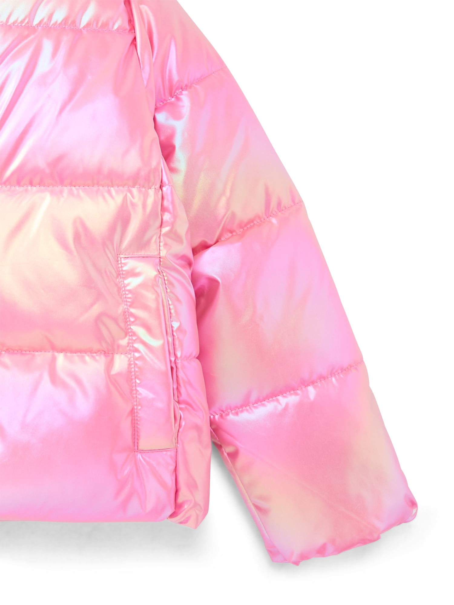 Ozark Trail Girls Heavyweight Puffer Jacket, Sizes 4-18