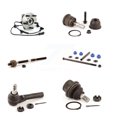 thumbnail image 1 of Transit Auto Front Hub Bearing Upper Lower Ball Joint Outer Inner Tie Rod & Sway Bar Stabilizer Link Kit (6Pc) for Car Ford Ranger Explorer Mazda B4000 Mercury Mountaineer - Left Right Side K7T-107234, 1 of 11