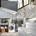 thumbnail image 2 of Pioneer Flower Floral Print Pattern Kitchen Rug Mat,Kitchen Runner Rugs Non Skid Washable,Decorative Kitchen Floor Mats for Kitchen,Sink,Laundry,17"X47", 2 of 5