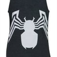 thumbnail image 2 of Venom Symbol Heather Charcoal Tank Top-XLarge, 2 of 4