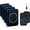 Black, variant on Caregiver Pager, Wireless Call Button (Signal Range Over 1,000 Feet), SOS Emergency Call System for Home Care Patients, the Disabled, and the Elderly (Includes Fall Alert Function), IP55 Waterproof.