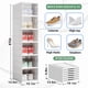 thumbnail image 3 of Caja organizadora de 6 niveles plegable y apilable para zapatos tamaño 12 sin montaje, 3 of 7