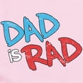 thumbnail image 2 of CafePress - Dad Is Rad Infant Bodysuit - Baby Light Bodysuit, Size Newborn - 24 Months, 2 of 4