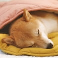 thumbnail image 4 of Fiudx Manta para Perro con Forma de Hoja, Algodón Suave, Lavable a Máquina, Multiusos, Acogedora para El Sofá, Tamaño Mediano, Se Integra Perfectamente con La Decoración Del Hogar., 4 of 7