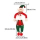 thumbnail image 4 of Muñeco colgante de árbol de Navidad Adorno adorable de dibujos animados para decoración del hogar de Navidad, Elf 1 juego Methold HA000717-02B, 4 of 7