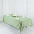thumbnail image 3 of Efavormart 60"X102" Sage Green Polyester Rectangular Tablecloth With Gold Foil Geometric Pattern - Perfect for Wedding, Party, Event, Home Décor, Special Occasions, Banquet, and Decoration - Modish, 3 of 11
