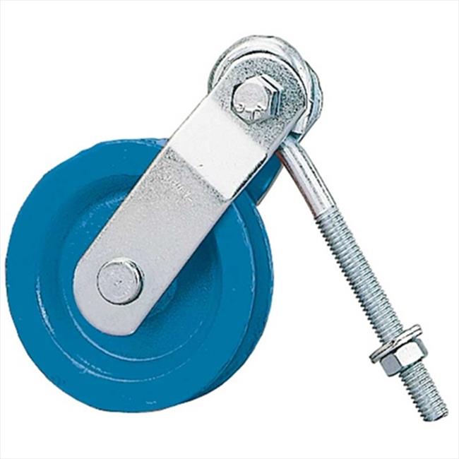 TekSupply AS5010 Cast Iron Pulley with Eye Bolt 3.50 in