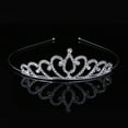 thumbnail image 5 of Jiaroswwei Lovely Crown Rhinestone Kids Girl Princess Tiara Headband Dancing Party Headwear, 5 of 8