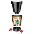thumbnail image 2 of Mugzie 12-Ounce "Low Ball" Tumbler Drink Cup with Removable Insulated Wetsuit Cover - Acoustic Guitars, 2 of 4