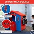 Marvel SpiderMan Plastic Indoor/Outdoor Playhouse with Easy Assembly