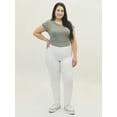 thumbnail image 3 of A3 Denim Women's Plus Size Destructed Skinny Jeans, Sizes 16-26, 3 of 4