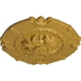 thumbnail image 3 of Ekena Millwork 16 1/2"OD x 2 3/8"P Southampton Ceiling Medallion, Hand-Painted Iridescent Gold, 3 of 6