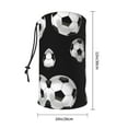 thumbnail image 3 of Soccer Balls Black Winter Neck Gaiter Warmer Face Mask Warm Face Scarf Cover For Cold Weather Outdoor, 3 of 7