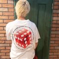 thumbnail image 3 of Camiseta retro de verano con estampado de pantalla de vidrio nuevo, camiseta holgada lavada hecha de tela vieja, camiseta de manga corta de tendencia de calle alta, 3 of 6