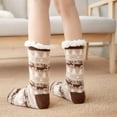 thumbnail image 4 of Minnieouse 1 par de calcetines gruesos de invierno para mujer, calcetines cómodos portátiles, calcetería para pies, suministro cálido para el hogar, la Medias Café Minnieouse AP013521-03, 4 of 6