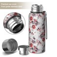 thumbnail image 2 of 20 Oz Pioneer Flower Coffee Tumbler Double Wall Insulated Stainless Steel Water Bottle | Metal Reusable Thermoses Flask with Cup Cap | Leak & Sweat Proof with Anti-Dust Lid, 2 of 7