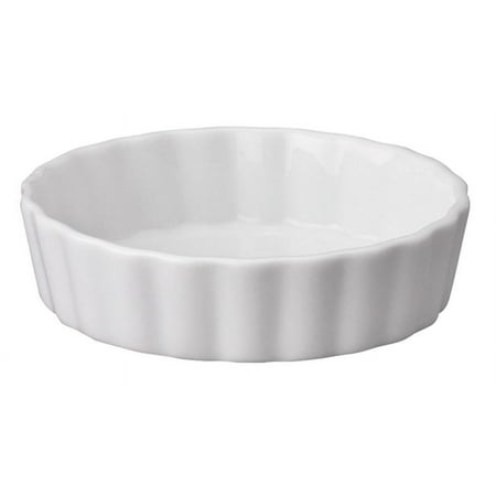 BigKitchen HIC White Porcelain 5 Inch Round Ramekin