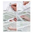 thumbnail image 4 of ✨Promotion✨ Refrigerator Drawer Storage Box Food Fresh-keeping Container Saving Space Basket Fridge Shelf Holder for Home Kitchen 1 Partition, 4 of 7