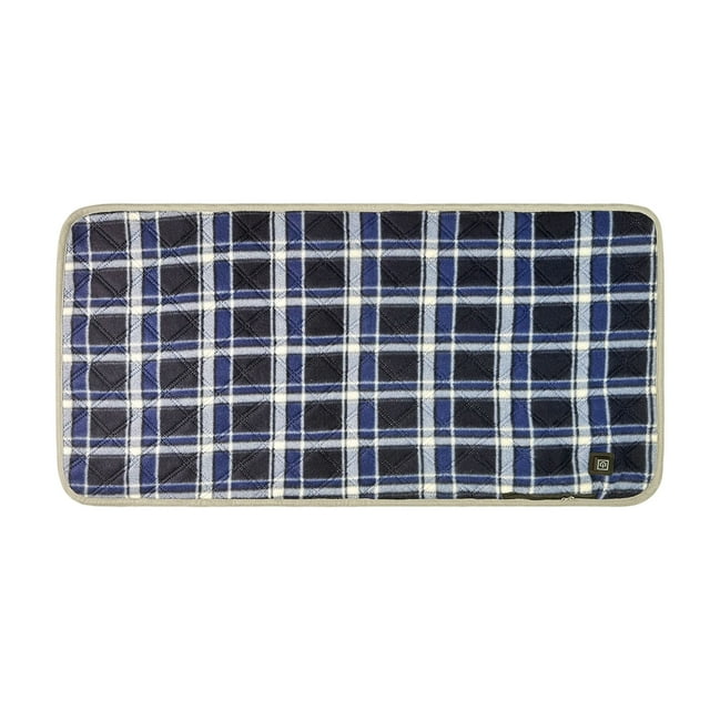 COM1950s Coussin Chauffant avec Alimentation Usb, Coussin Chauffant Électrique Portable avec 3 Réglages de Température Réglables, Design Imperméable et Antidérapant pour Bureau, Voiture et Extérieur