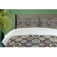 thumbnail image 4 of Ambesonne Geometric Duvet Cover Set, Abstract Big Dots, 2-Calking, Multicolor, 4 of 7