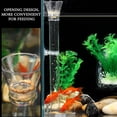 thumbnail image 2 of 1pc Acrylic Aquarium Shrimp Feeding Tube And Dish, Clear Fish Tank Shrimp Feeder Tube Tray Shrimp Snail Shrimp Food Feeder Bowl, 2 of 6