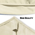 thumbnail image 5 of Sunrise Replacement Umbrella Canopy Cover for 6.5' 6 Ribs Outdoor Patio Market Umbrella, Canopy Only, (Ecru), 5 of 6