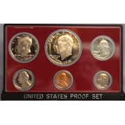 1976 Proof Set - U.S. Mint 6-Coin Set - Bicentennial Quarter, Half & Ike