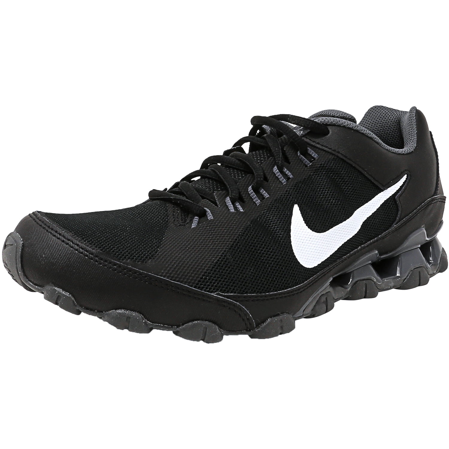 Nike Men's Reax 9 Tr Mesh Black / White-Dark Grey Ankle-High Training ...