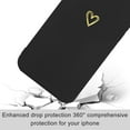 thumbnail image 6 of for iPhone 12 Case Cute Slim Shockproof Phone Case with Wireless Charging Support and Protection, Black, 6 of 14