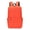 Orange, variant on Solid Color Small Backpack Water Resistant Nylon Casual Daypack For Men Women Orange 15.35x9.84x5.51 Inches