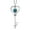 London Blue Topaz, variant on 925 Sterling Silver London Blue Topaz Pendant Necklace for Women | 0.50 Cttw | Gemstone November Birthstone | Round 5MM | With 18 inch Silver Chain