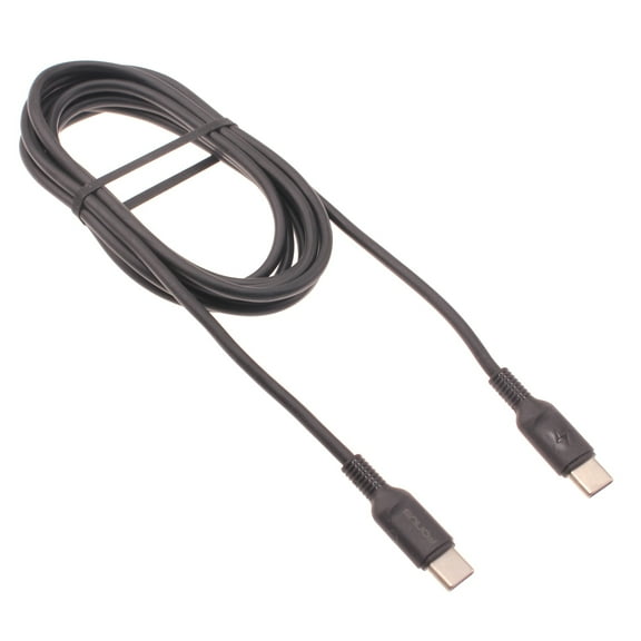 PD Fast Charger Cord 6ft Long USB-C Cable for Amazon Fire Max 11 (2023) - Power Wire (Type-C to Type-C) Chord Sync Black Compatible With Amazon Fire Max 11 (2023) Tablet