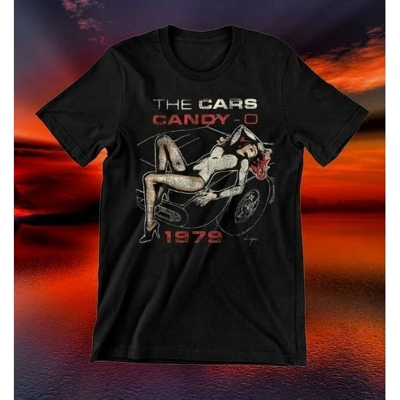 RARE THE CARS Band 1979 Unisex Black T Shirt