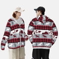 thumbnail image 4 of Kdxio Buffalo Plaid Forest Print Women Men Sun Protection UPF 50+ Jackets Zip Up Long Sleeve Hoodie Hiking Lightweight with Pockets, 4 of 7