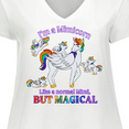 thumbnail image 4 of Inktastic I'm a Mimicorn, Like a Normal Mimi, but Magical Women's Plus Size V-Neck T-Shirt, 4 of 5