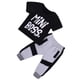 thumbnail image 1 of Jumpingount 2 uds., conjunto de bebé, camiseta de niño, camiseta de manga corta, pantalones, camiseta de manga corta, pantalones, ropa de verano conjuntos de ropa Negro 100cm Jumpingount AP003141-03, 1 of 6
