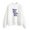 White, variant on Womens Sweatshirts Plus Size Long Sleeve Round Neck Printed Causal Sweatshirts White S