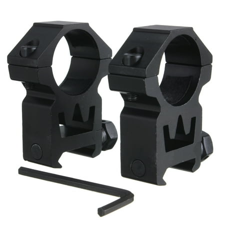 2pcs Flashlight Scope Mount Bracket Clip Holder For Picatinny Weaver Rail