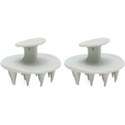 2pcs Silicone Scalp Massager, Itch Relief Dandruff Removal Soft Hair Washing Brush Shampoo Brush Scalp Scrubber for Men Women