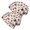 Christmas Plaid Moose Bear Silhouette, variant on Christmas Plaid Moose Bear Silhouette 2 Pack Slouchy Beanie Hat, Casual Daily Beanie with Stretchy Fabric & Soft Texture, Warm Thermal Gifts for Daily Home Outdoor