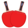 thumbnail image 4 of Raqueta Tenis de mesa Juego de 2 jugadores 2 raquetas de palos de tenis de mesa con 3 pelotas de pin LEIJIAER  Raqueta, 4 of 7