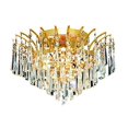 thumbnail image 4 of Elegant Lighting Victoria 16" 6 Light Elegant Crystal Flush Mount, 4 of 4