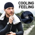 thumbnail image 3 of Riding skeleton hat under helmet hat soft hat sunscreen men, 3 of 5