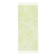 thumbnail image 4 of Women's Fashion Tassel Scarf, Green Line Texture Long Shawl, Lightweight and Warm, 4 of 9