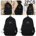 thumbnail image 1 of Mochila Informal Gran Capacidad para Mujer Morral Sencillo Al Aire Libre Color 2 Uds., 1 of 5