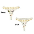 thumbnail image 3 of Disketp sous-Vêtements Sans Couture pour Femmes, String Invisible, Culottes pour Femmes-4TG, 3 of 6