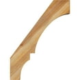thumbnail image 3 of 6"W x 24"D x 32"H Balboa Rough Sawn Knee Brace, Western Red Cedar, 3 of 4