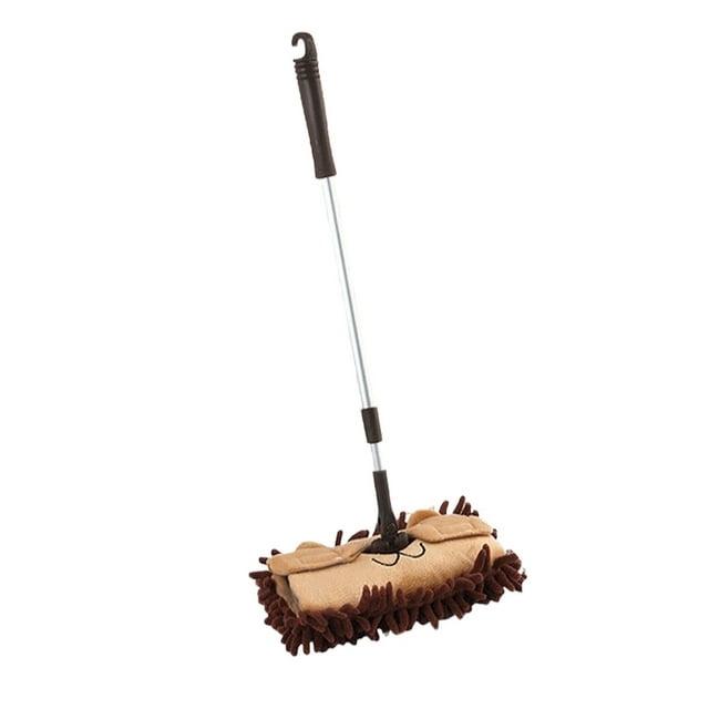 Wweixi Mini Cleaning Tool Set Bigger Cleaning Area For Kids Childrens Broom Broom Set 2-in-1 Storage brown