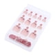 thumbnail image 5 of 24 unids/pack uñas postizas puntas para uñas diseño de arte de uñas decoraciones de uñas francesas 4065 Colcomx  Etiqueta engomada del dedo del pie del dedo del pie, 5 of 6