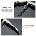 thumbnail image 6 of ReaNea Waiters Corkscrew Silver Wine Bottle Opener with Foil Cutter, 6 of 7